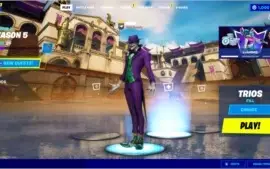 Conta fortnite Super RARA (Ghoul Trooper ROSA, CAVEIRAO ROXO
