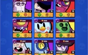 Conta TOP Brawl Stars