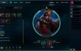 CONTA LEAGUE OF LEGENDS - PLATINA 1