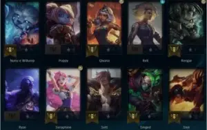 Conta D1 League of Legends