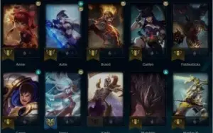 Conta D1 League of Legends