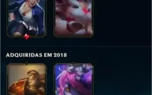 Conta D1 League of Legends
