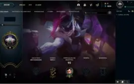 Smurf Braba LVL 45, 33 Campeões e pronta pra Ranked.