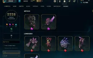 Conta Colecionador League Of Legends / Wild Rift / Valorant