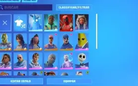Conta de Fortnite com Galaxy e mais algumas skins