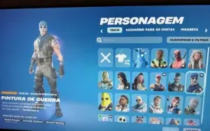 Conta de Fortnite com Galaxy e mais algumas skins