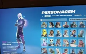 Conta de Fortnite com Galaxy e mais algumas skins
