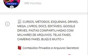SAM CURSOS E METODOS GRUPO PRIVADO ! arquivos secretos etc