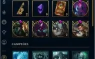 Conta D1 LOL