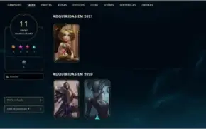 Conta D1 LOL