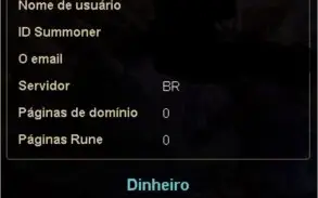 Conta lol gold 4 60 skins