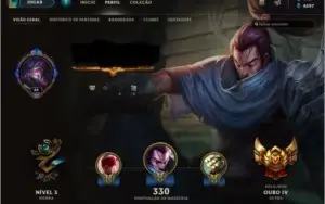 Conta lol gold 4 60 skins