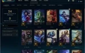 Conta League of Legends - Level 22 - Barato!