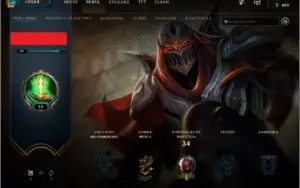Conta League of Legends - Level 22 - Barato!