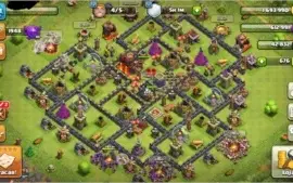 Conta clash of clans cv10 coringa