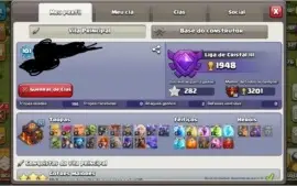 Conta clash of clans cv10 coringa