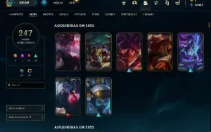 Conta league of legends Vinculada com valorant !!!