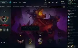 Conta de Lol Com algumas Skins Maneiras no preço!!!!!!!!!!!!