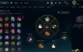 Conta LoL 447 Skins e Todos os Campeões
