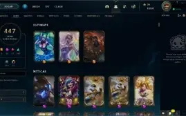 Conta LoL 447 Skins e Todos os Campeões