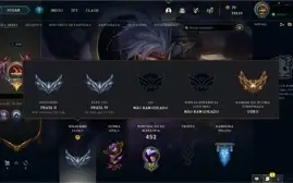 Conta LoL 447 Skins e Todos os Campeões