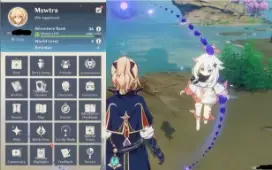 Conta Genshin Ar 37 - Raiden, Kazuha, Furina, Jean
