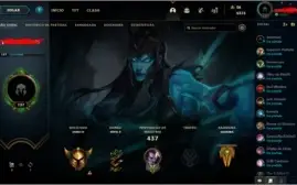 Conta Ouro 4 com quase todos champs