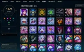 conta lol platina 2 todos champions