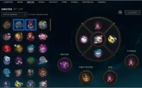 conta lol platina 2 todos champions