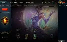 Conta de lol com skins raras