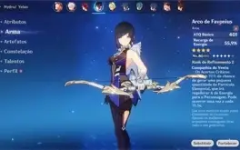 Conta AR 56 com Ganyu de Amos