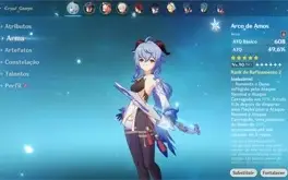 Conta AR 56 com Ganyu de Amos