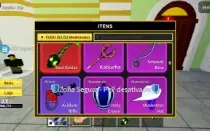 Conta de blox fruit com quase tudo