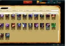 Conta League of Legends Platina 1 e 34 skins