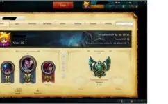 Conta League of Legends Platina 1 e 34 skins