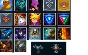 Conta League of Legends Platina 1 e 34 skins
