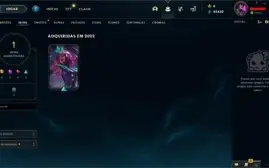 Conta Mestre League of Legends