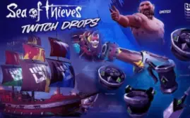☑️ Sea Of Thieves Twitch Drops 158 ITEMS (300k Gold) ☑️