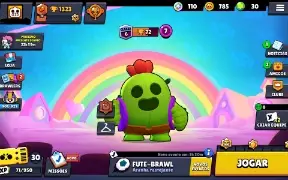Empresto Conta Brawl stars com 1 lendário 