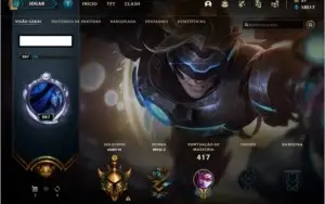 CONTA LOL - 230 SKINS - 24k DE ESSENCIA