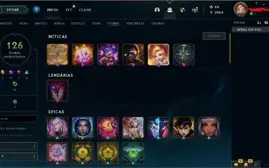 conta lol gold 4