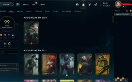 conta lol gold 4
