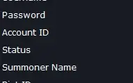 Consulta de conta League of Legends