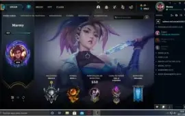 brazilian lol account with 236 icons 283 skins 160 emojis