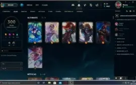 brazilian lol account with 236 icons 283 skins 160 emojis