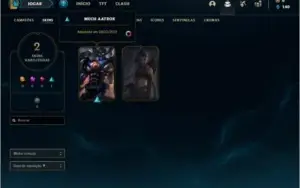 Conta Platina 4 com 31 Champs e 2 Skins