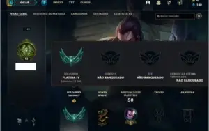 Conta Platina 4 com 31 Champs e 2 Skins