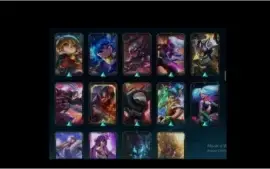 CONTA DE 2012/DIAMANTE/ 127 SKINS 7 VITORIOSAS E 3 ULTIMATES