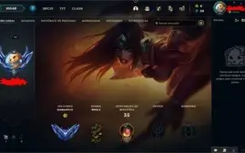 Conta league of legends D4