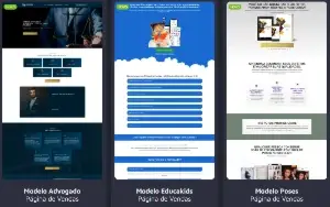Landing Pages Premium 2025 (Alta Conversão)